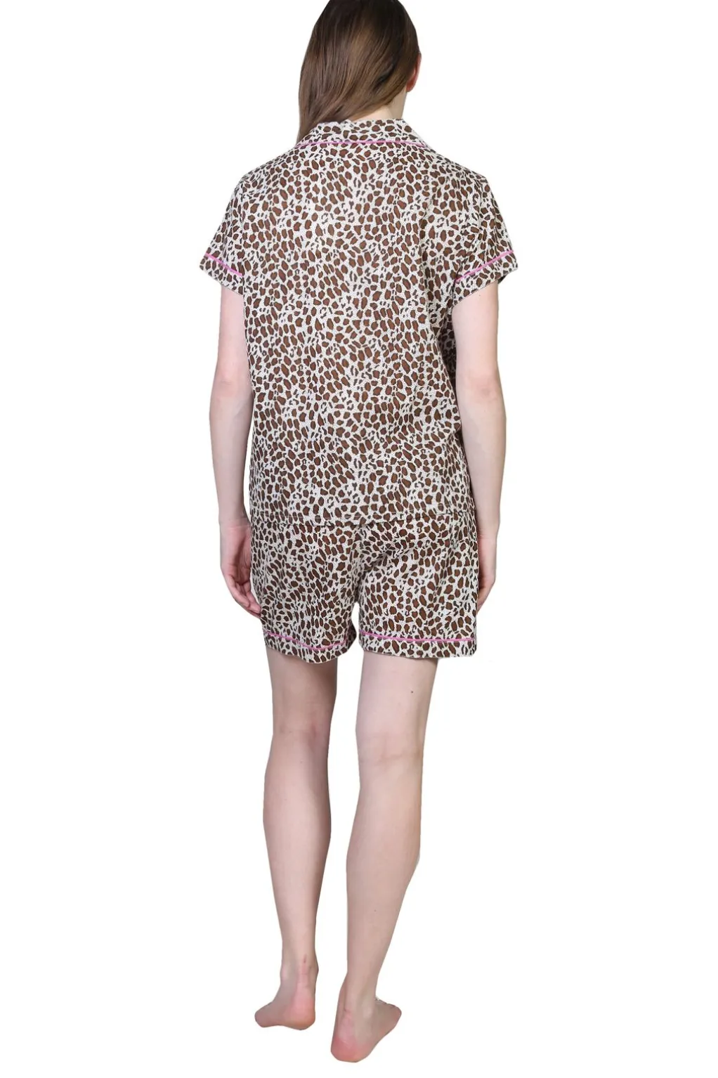 La Cera™ Cheetah Print Pajamas