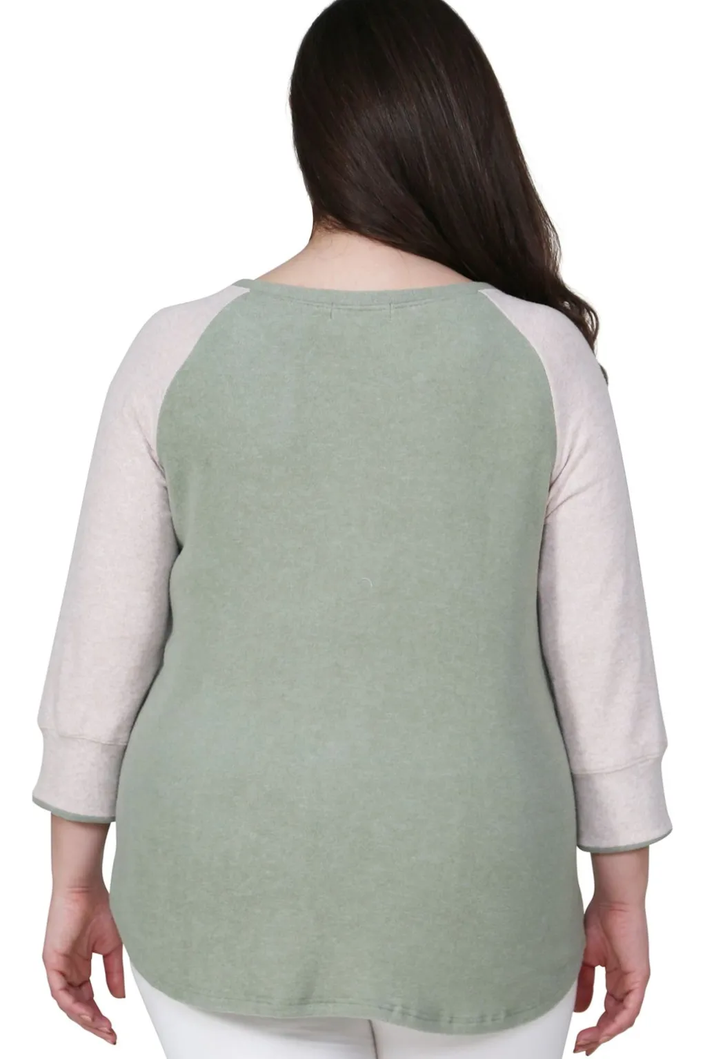 La Cera™ Comfort Collection Plus Size Baseball Tee