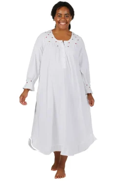 La Cera™ Cotton Knit Plus Size Gown