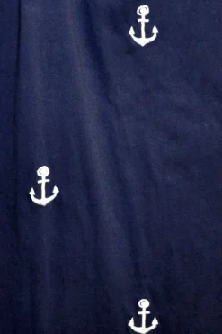 La Cera™ Cotton Knit Tank With Anchor Embroidery