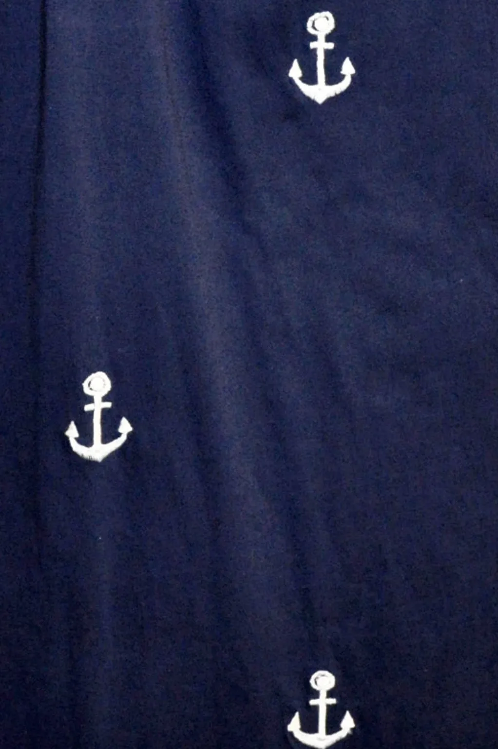 La Cera™ Cotton Knit Tank With Anchor Embroidery - Plus Size