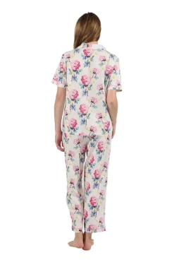 La Cera™ Floral Print Pajamas