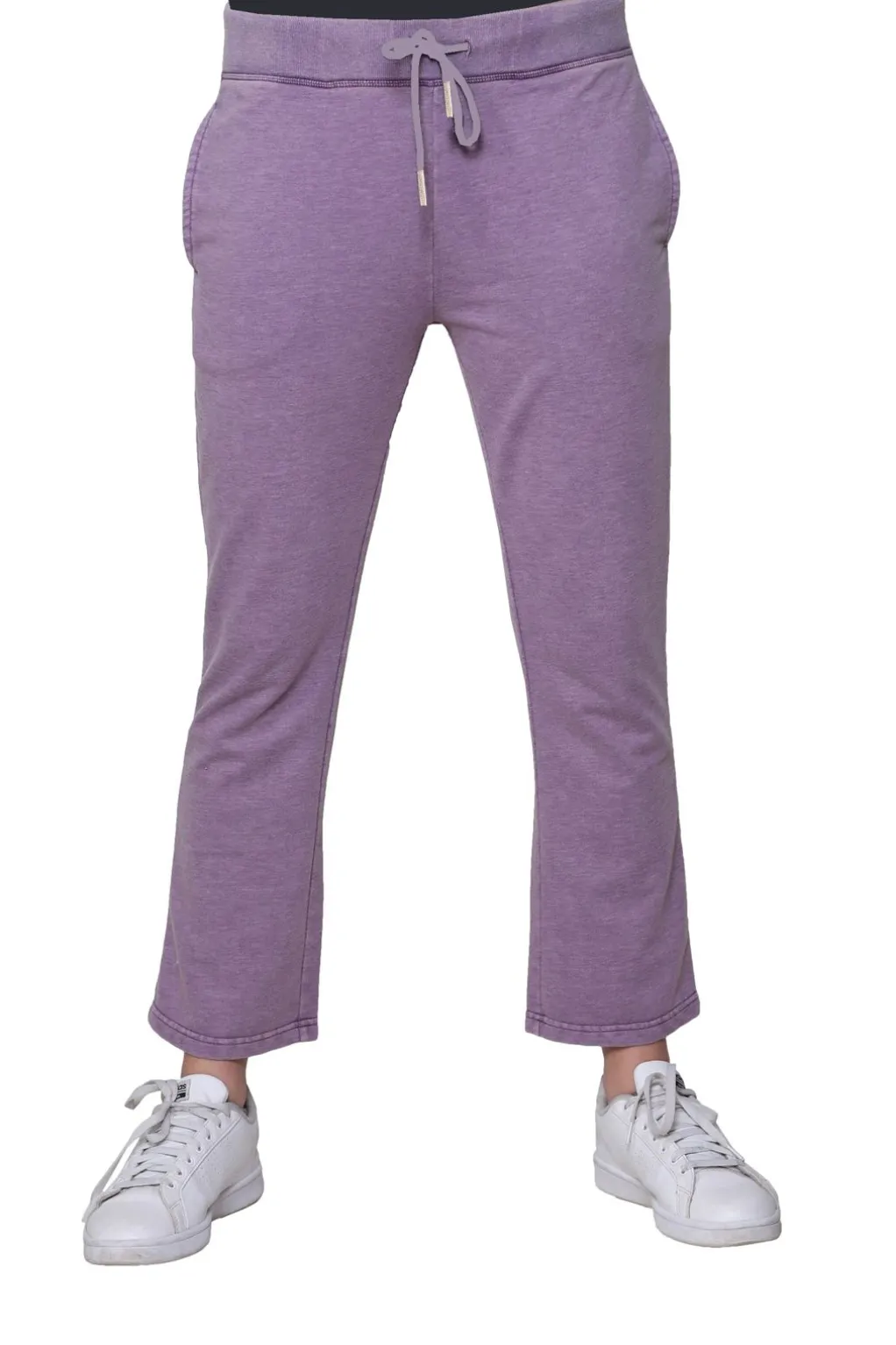 La Cera™ Heathered French Terry Drawstring Pants