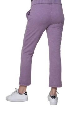 La Cera™ Heathered French Terry Drawstring Pants