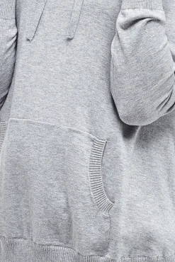 La Cera™ La Cera Drawstring Hooded Pullover Sweater