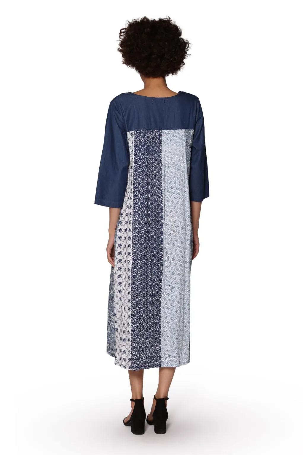 La Cera™ La Cera Floral Embroidered Rayon Dress