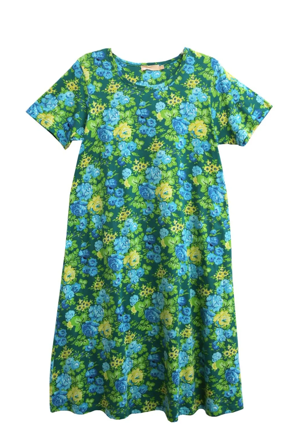 La Cera™ La Cera Floral Printed A-Line Dress - Plus Size