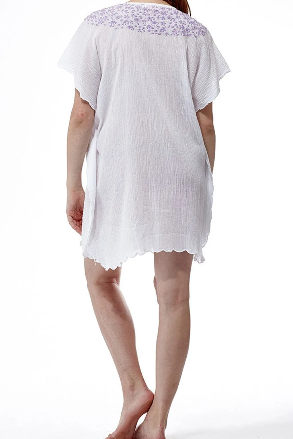 La Cera™ La Cera Hand-Embroidered Cover Up