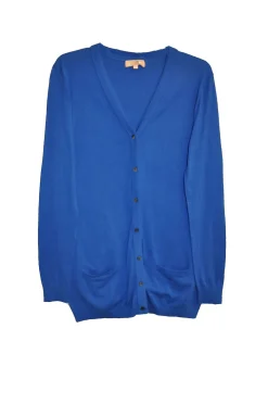 La Cera™ La Cera Long Sleeve Boyfriend Cardigan - Plus Size