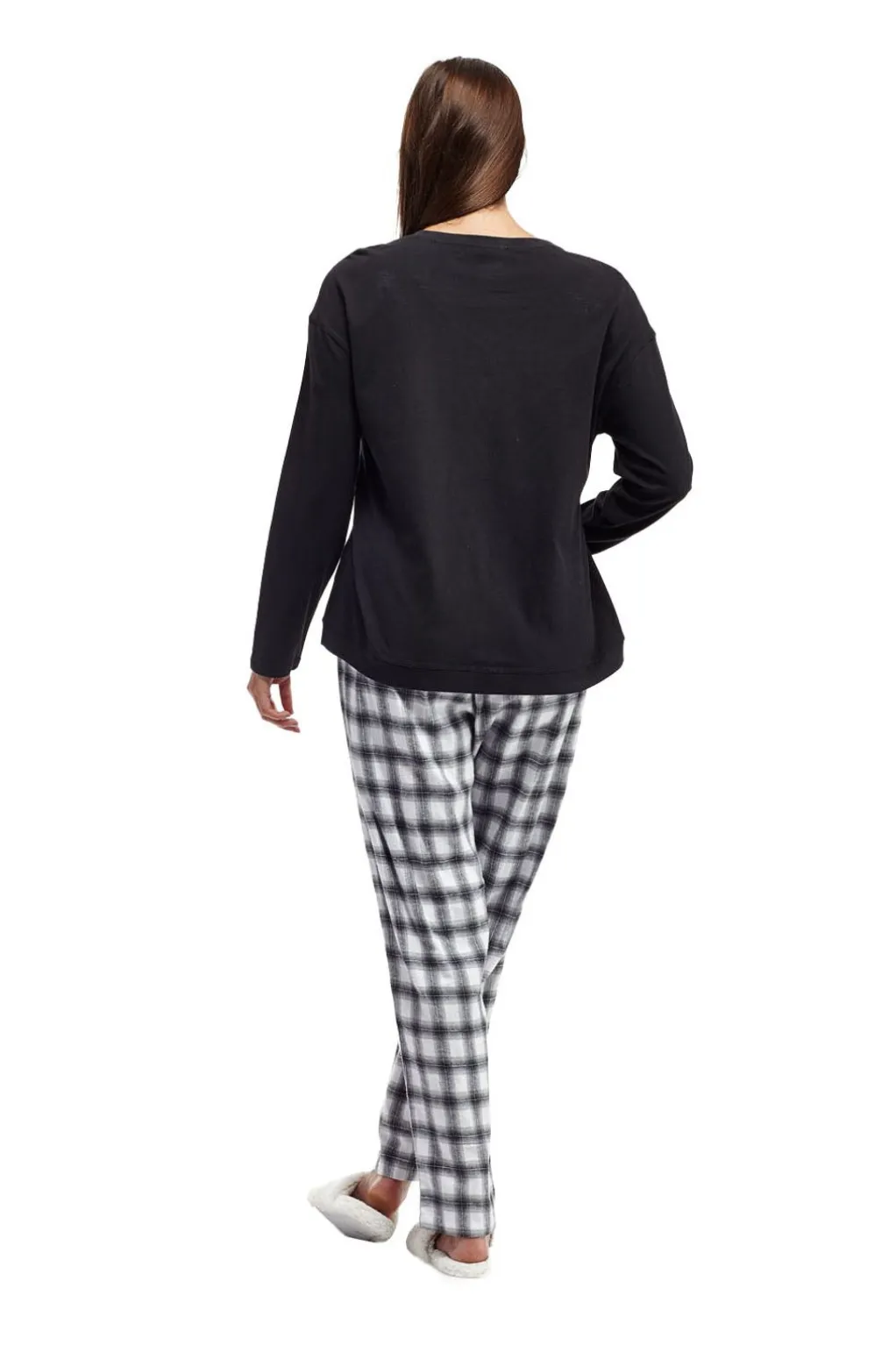 La Cera™ La Cera Plaid Pajama Set