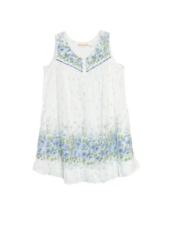La Cera™ La Cera Plus Ribbon Laced Chemise