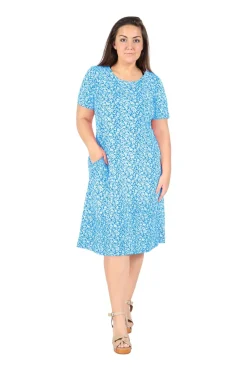 La Cera™ La Cera Plus Size A-Line Knit Dress
