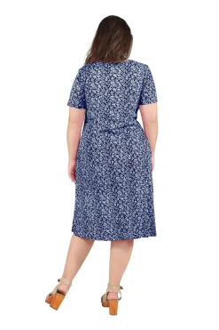 La Cera™ La Cera Plus Size A-Line Knit Dress