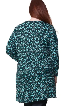 La Cera™ La Cera Plus Size Pullover Tunic Top
