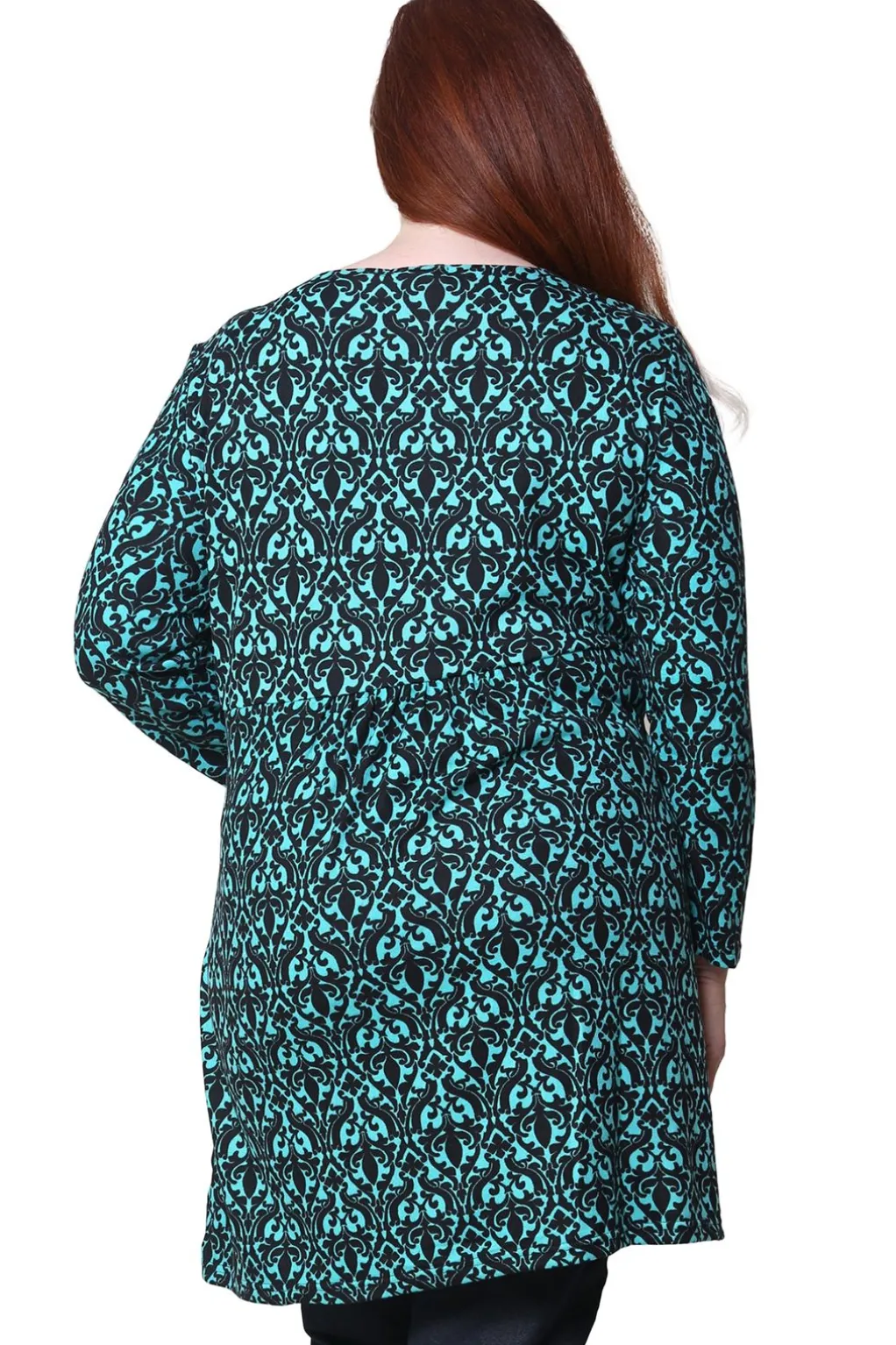 La Cera™ La Cera Plus Size Pullover Tunic Top