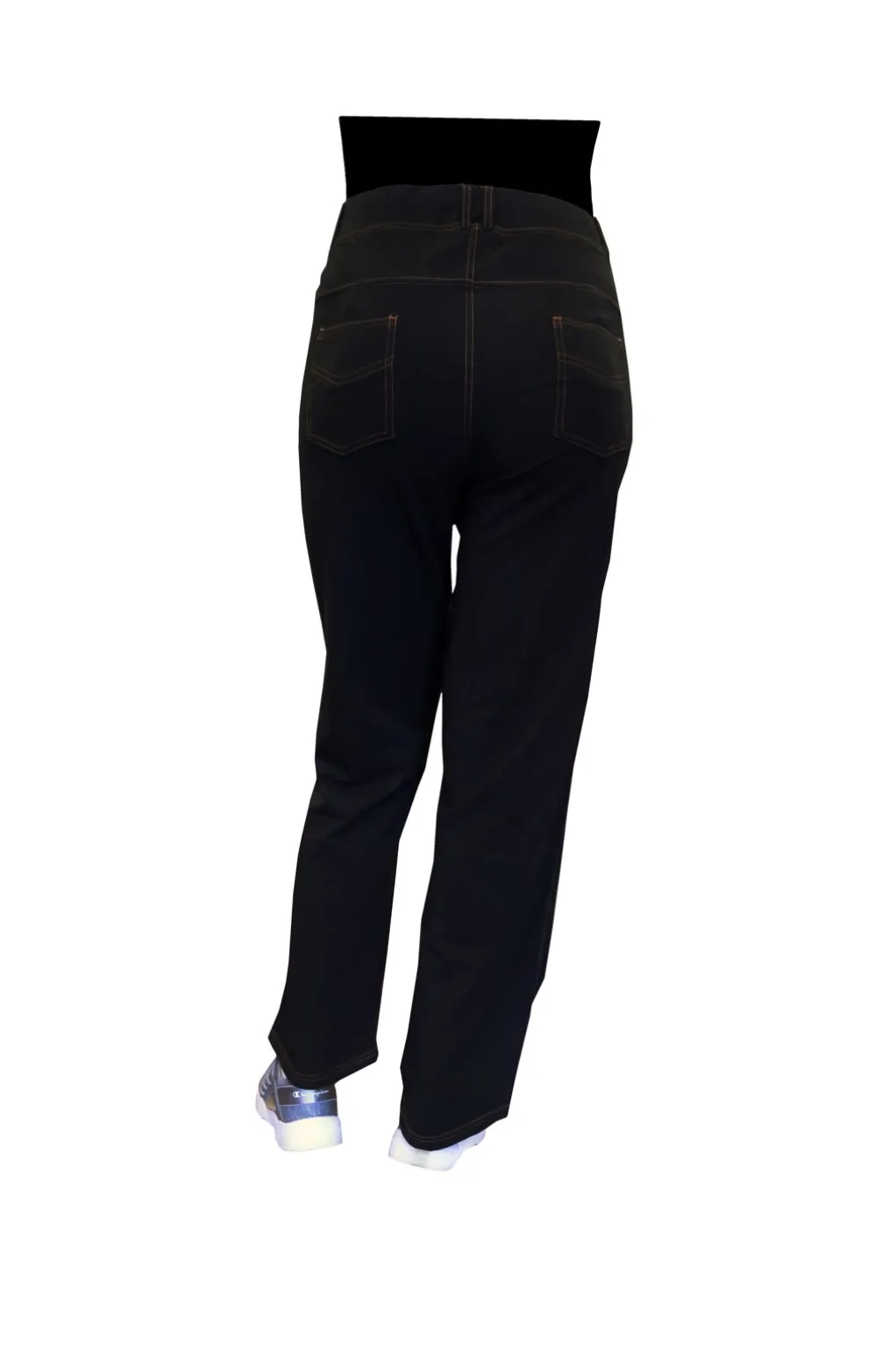 La Cera™ La Cera Plus Size Stretch Knit Boot Cut Pant
