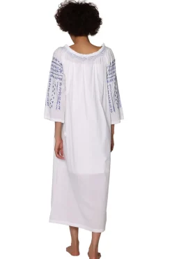 La Cera™ La Cera Quarter Length Sleeve Embroidered Caftan