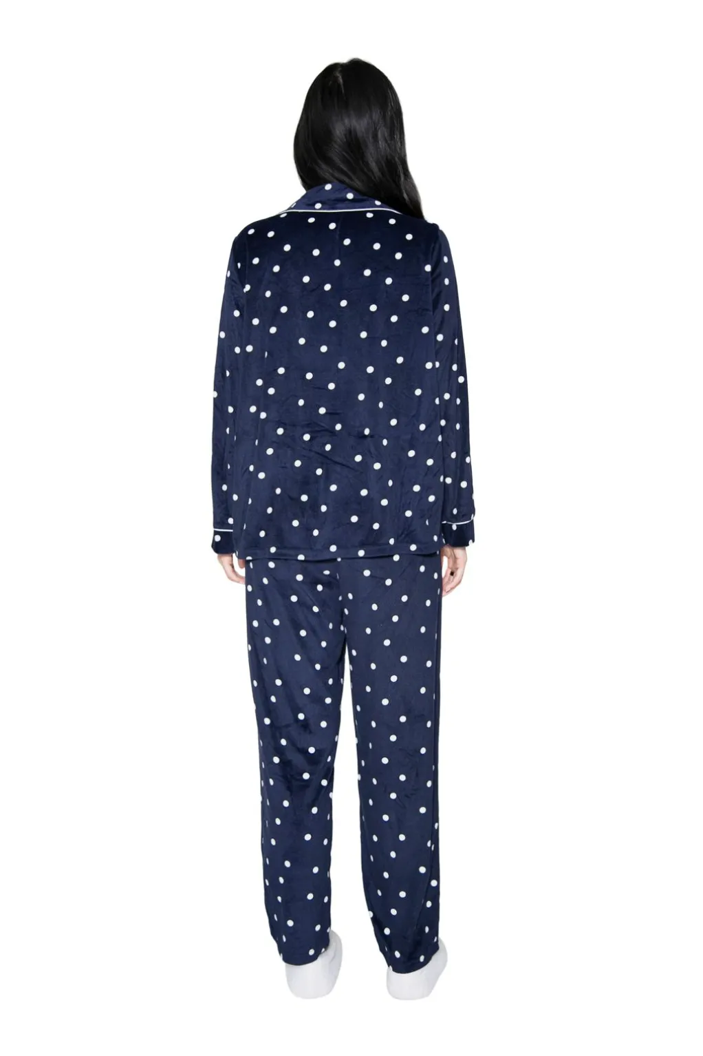La Cera™ La Cera Sheered Minky Fleece Pj Set