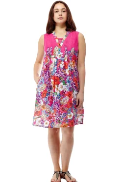 La Cera™ La Cera Sleeveless Short Floral Sundress