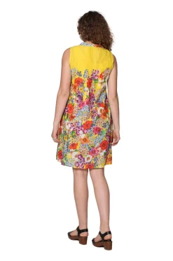 La Cera™ La Cera Sleeveless Short Floral Sundress
