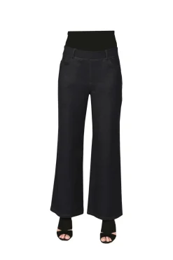 La Cera™ La Cera Stretch Knit Wide Leg Pant