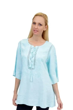 La Cera™ Linen Tunic