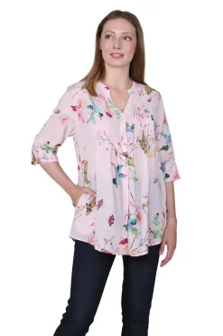 La Cera™ Nature At It'S Best Release Print Tunic