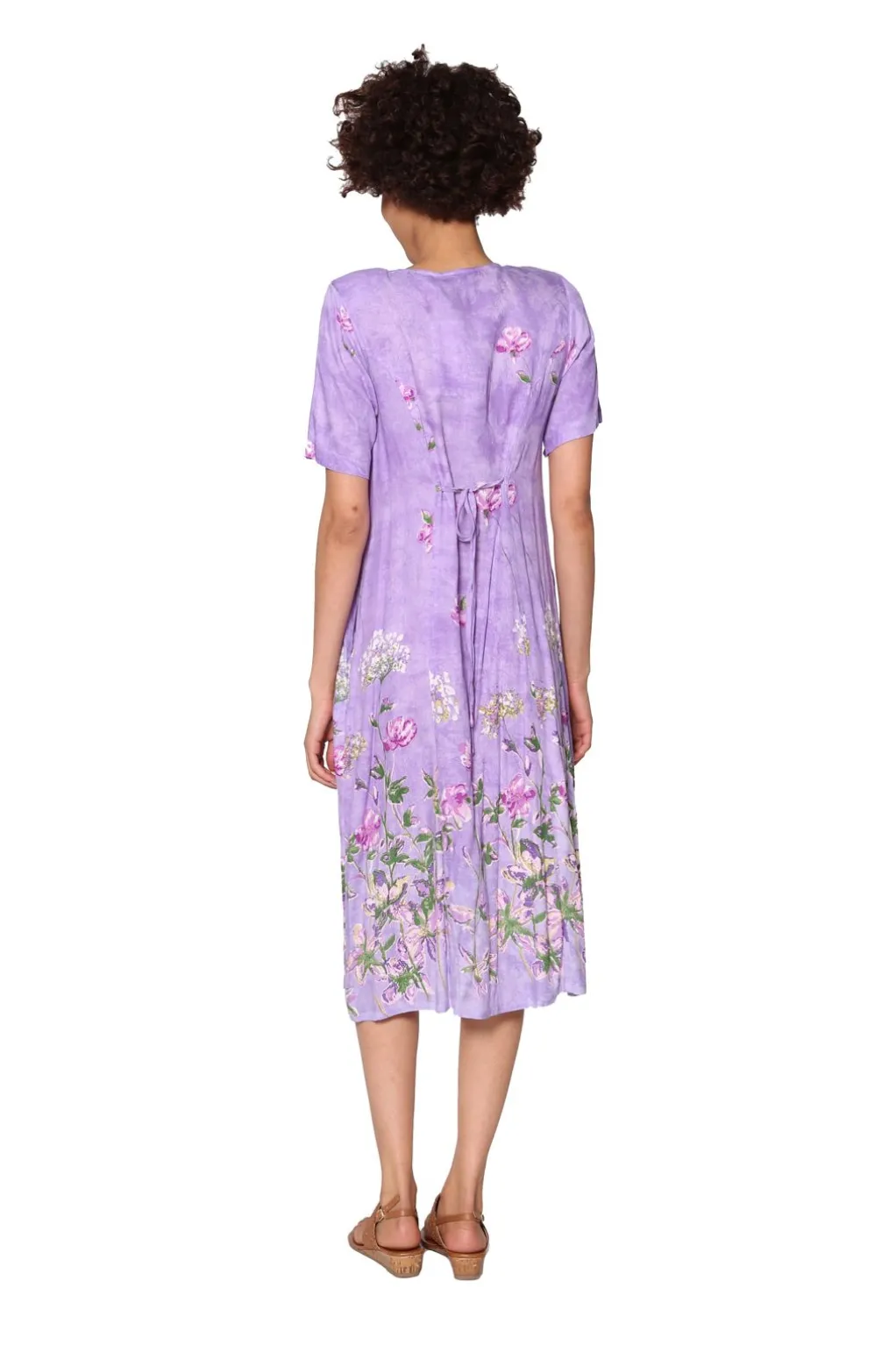 La Cera™ Plus Size La Cera Button Front Short Sleeve Dress