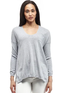 La Cera™ Plus Size La Cera Long Sleeve Pullover Sweater With Pocket