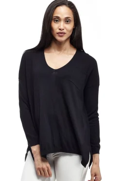 La Cera™ Plus Size La Cera Long Sleeve Pullover Sweater With Pocket