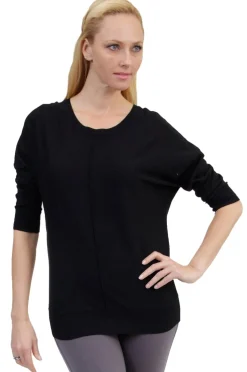 La Cera™ Plus Size La Cera Long Sleeve Pullover Sweater
