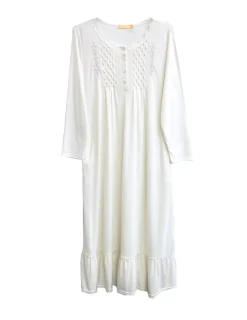 La Cera™ Smocked Plus Size Gown
