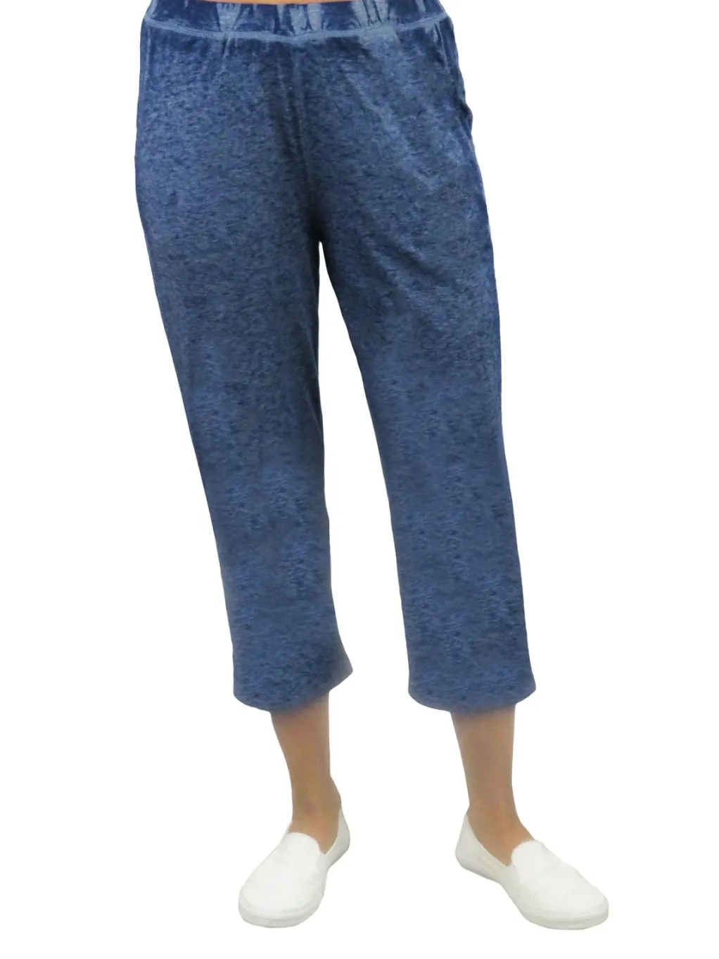 La Cera™ Soft & Supple Knit Cropped Pant