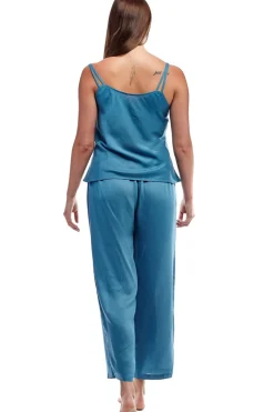 La Cera™ Solid Rayon Pjs