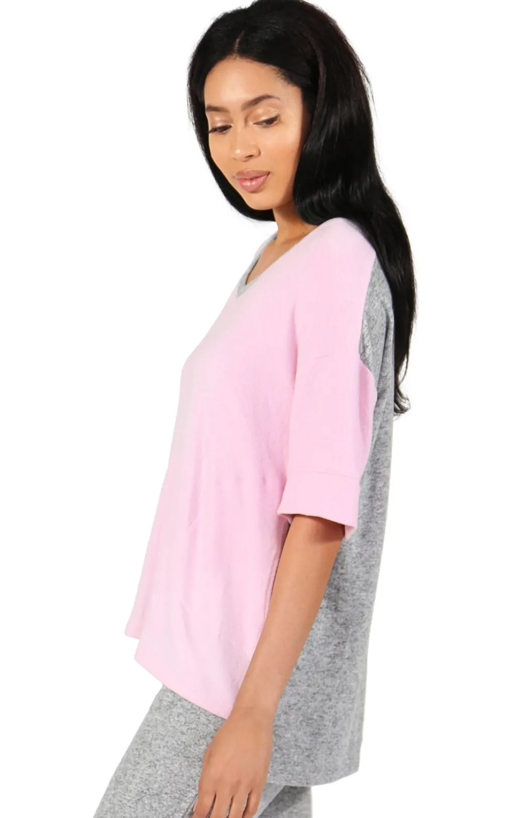 La Cera™ The Comfort Collection Block Tee