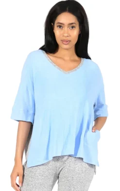 La Cera™ The Comfort Collection Block Tee