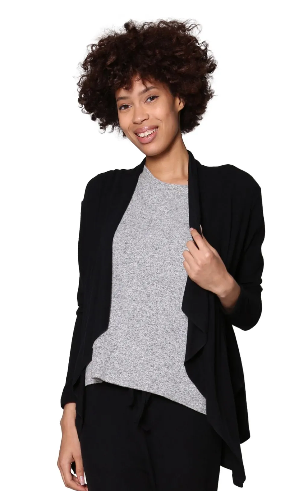 La Cera™ The Comfort Collection Cascade Cardigan