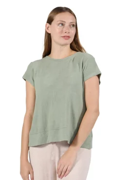 La Cera™ The Comfort Collection Cap Sleeve Tee