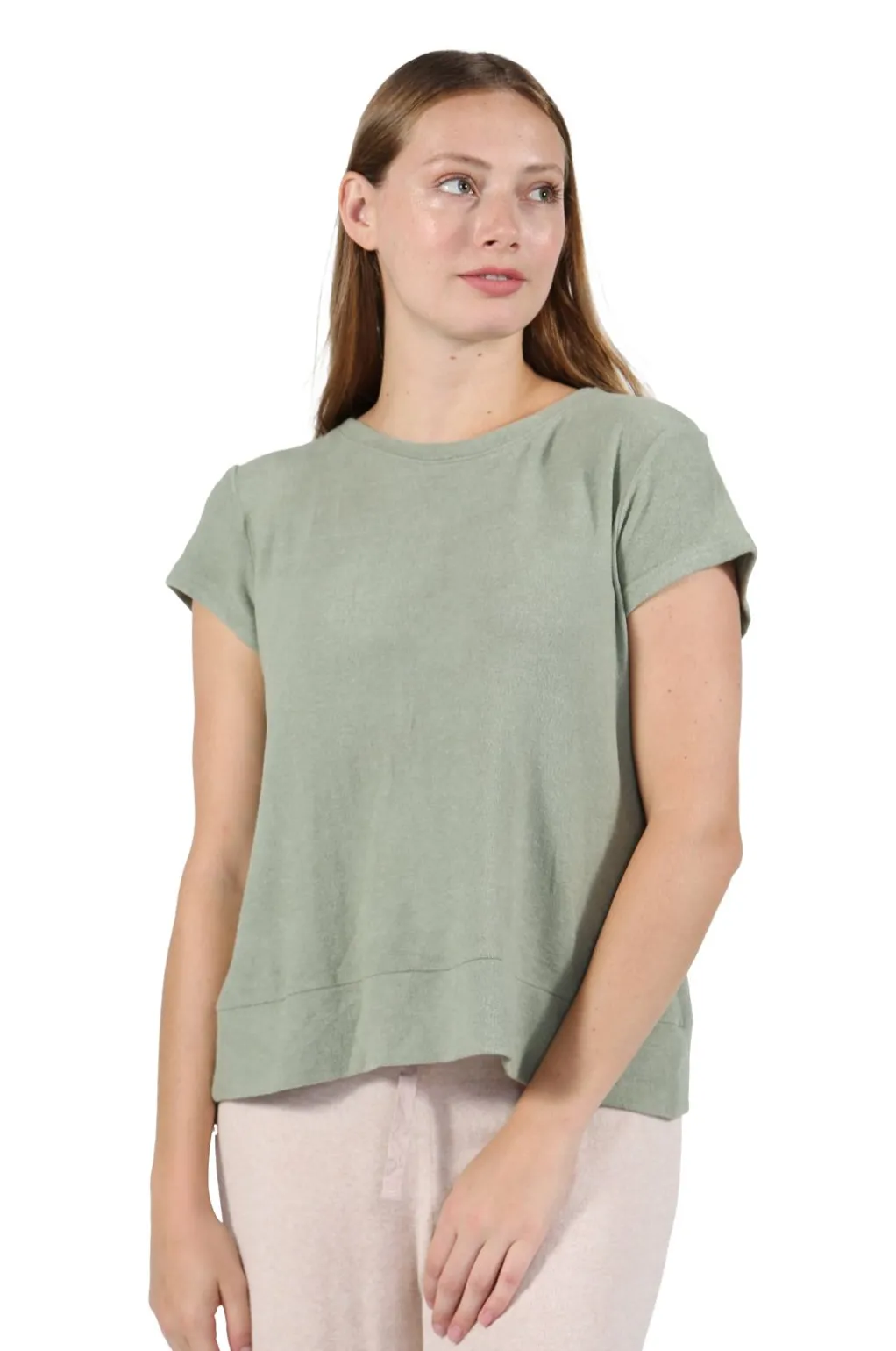 La Cera™ The Comfort Collection Cap Sleeve Tee