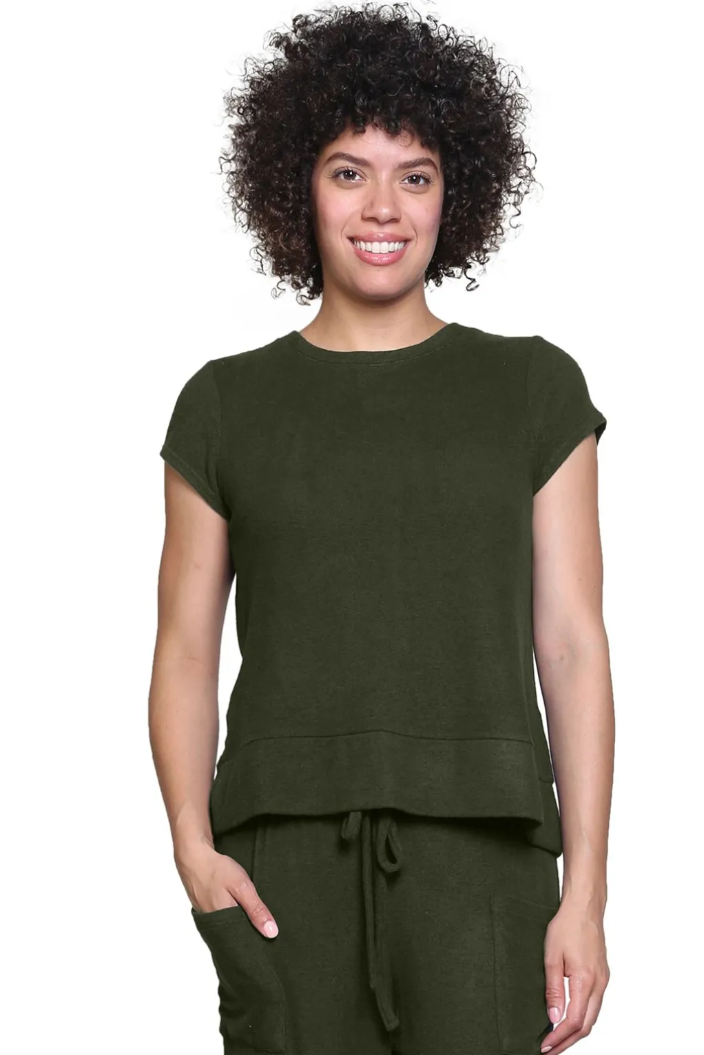 La Cera™ The Comfort Collection Cap Sleeve Tee