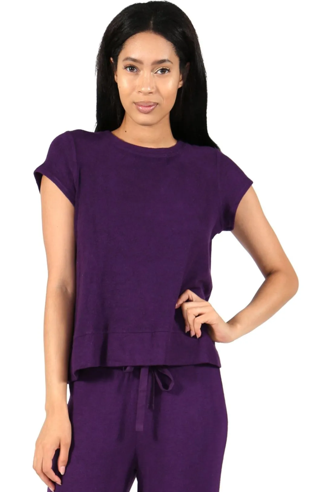 La Cera™ The Comfort Collection Cap Sleeve Tee