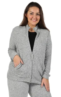 La Cera™ The Comfort Collection Flip Plus Size Jacket