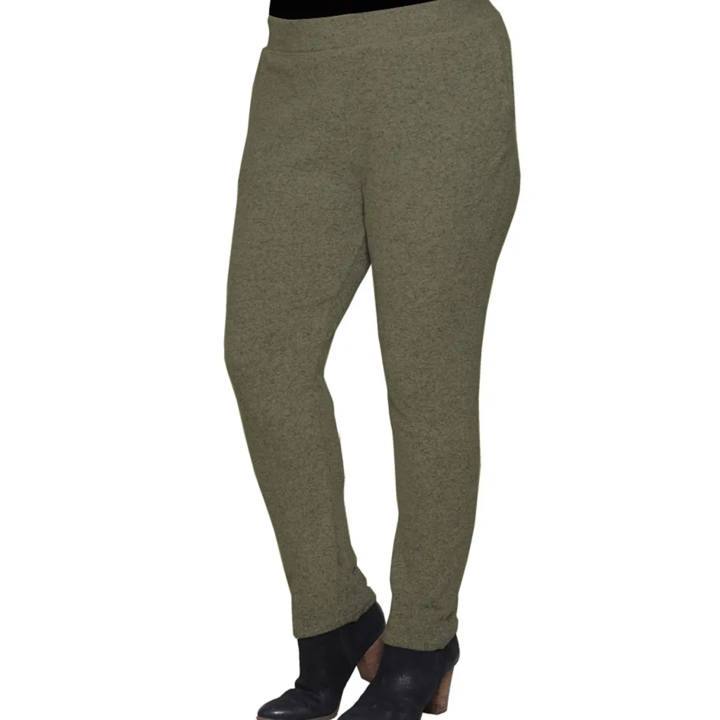 La Cera™ The Comfort Collection Plus Size Slim Pant