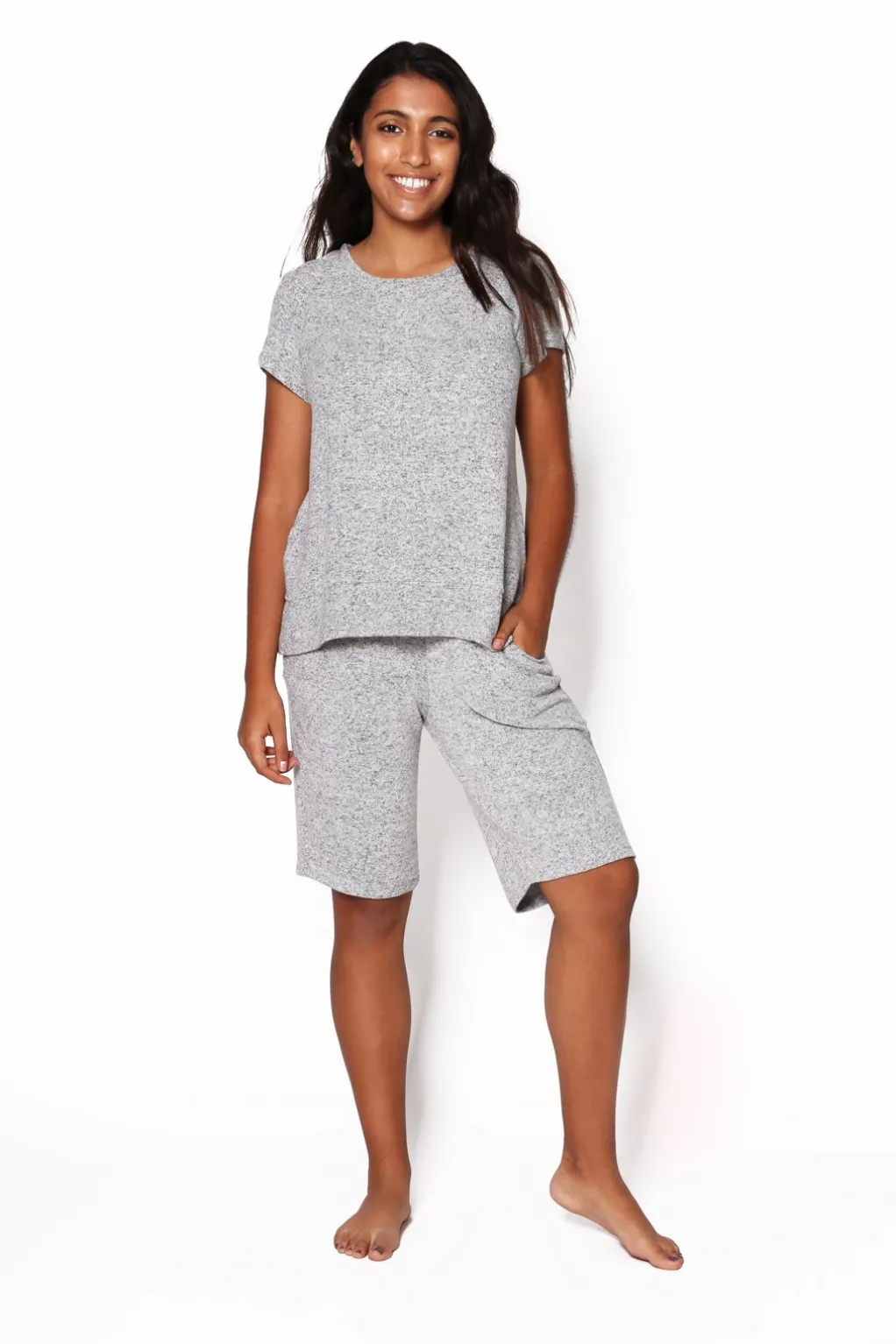 La Cera™ The Comfort Collection Plus Size Jam Shorts