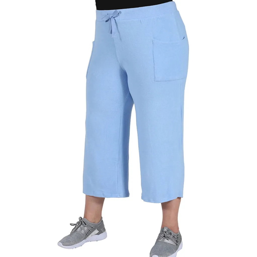 La Cera™ The Comfort Collection Plus Size Sporty Capri