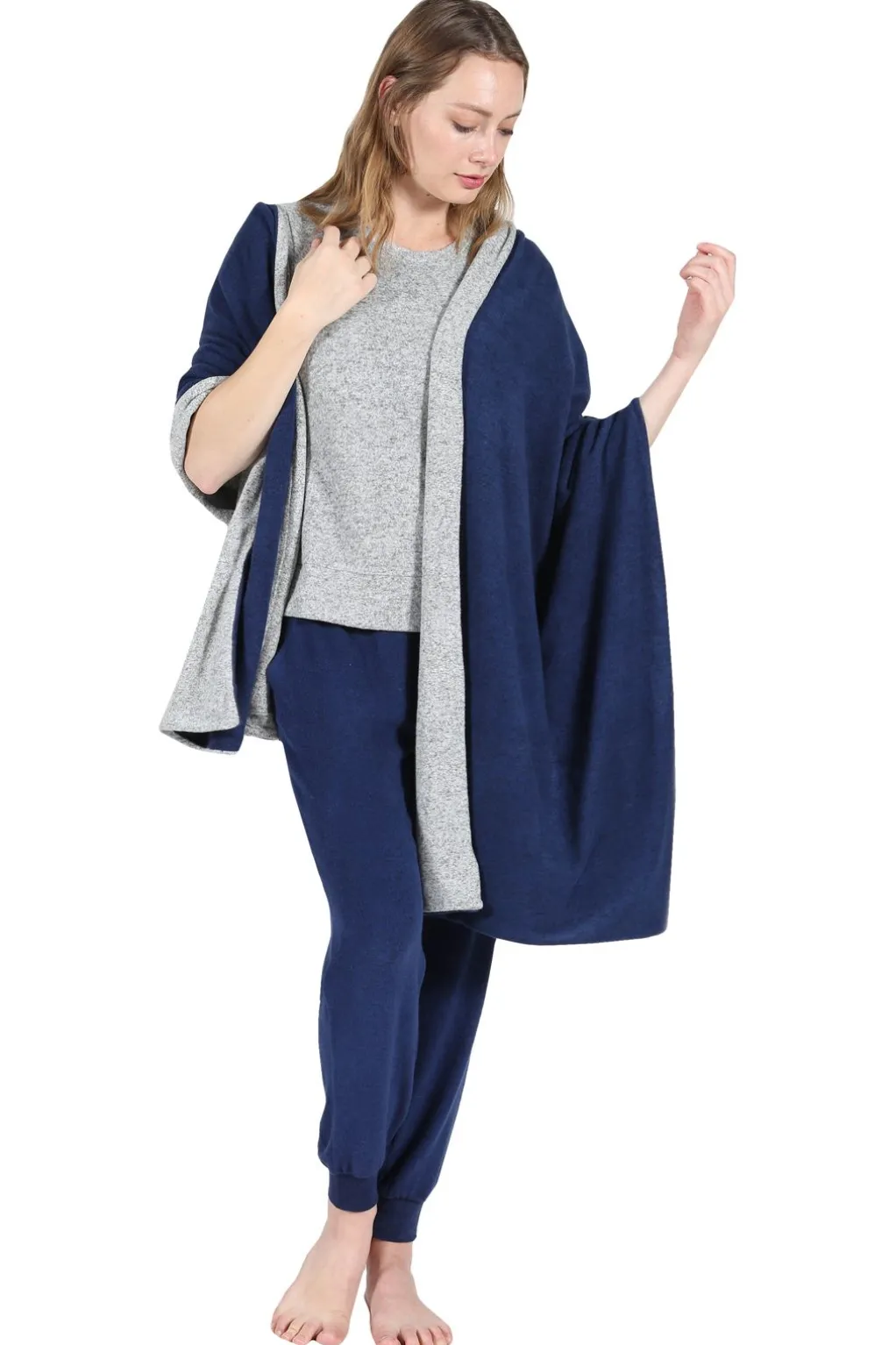La Cera™ The Comfort Collection Reversible Shawl