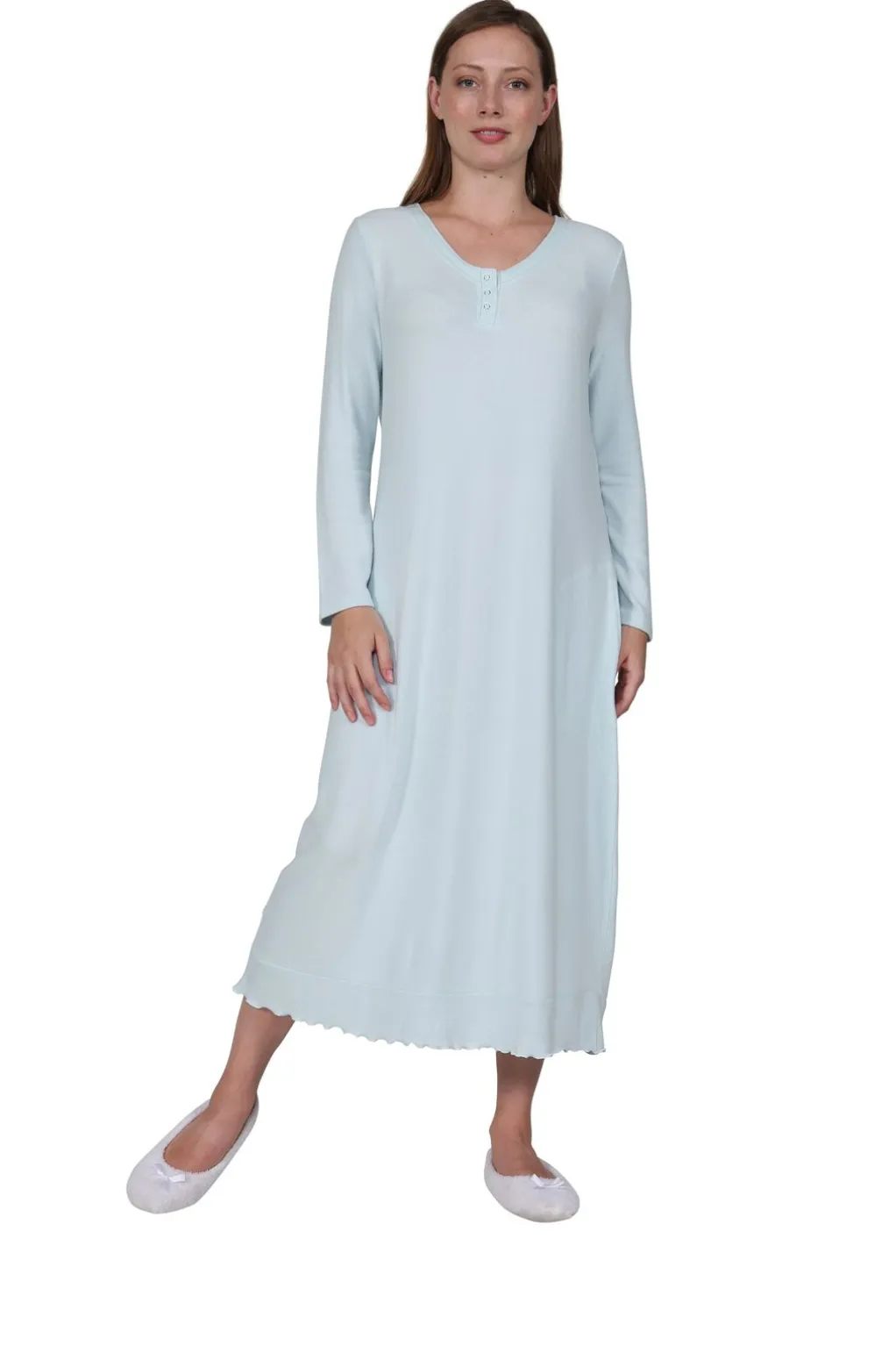 La Cera™ The Comfort Collection Snap Gown